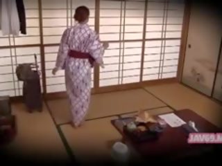 Rozkošný magnificent japonská femme fatale zkurvenej