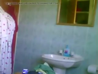 Seksowne blondynka w łazienka, darmowe podglądanie seks film 36