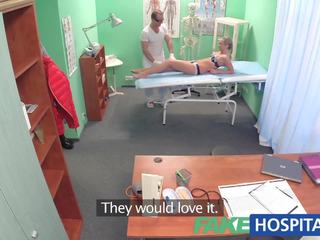 FakeHospital superb blonde loves the doctors muscle