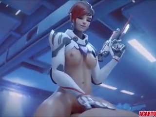 Overwatch dirty movie Compilation with Dva and Widowmaker: adult movie 64