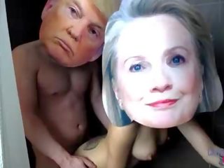 Donald Trump and Hillary Clinton Real Celebrity dirty movie Tape Exposed XXX