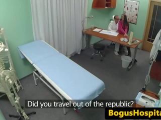 Mėgėjiškas ligoninė divinity cockriding jos daktaras